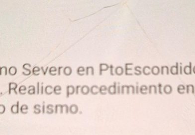 Se activa alerta presidencial por sismo magnitud 5.7 en Oaxaca; no se esperan efectos en Colima