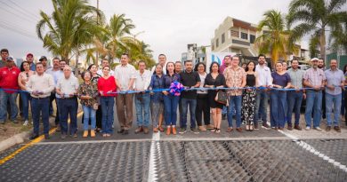 Entregó Tey Gutiérrez el octavo colector pluvial construido durante su gobierno