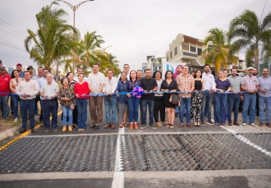 Entregó Tey Gutiérrez el octavo colector pluvial construido durante su gobierno
