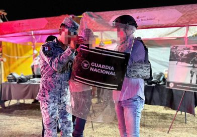 Cercanía y tradición se unen: GN interactúa con asistentes a los Festejos Charrotaurinos