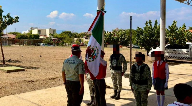 GN fortalece civismo y la identidad en comunidad escolar