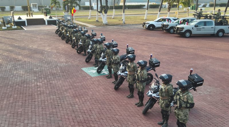La Secretaría de Marina lleva a cabo la “Ceremonia interinstitucional para el reforzamiento de la seguridad en Colima”