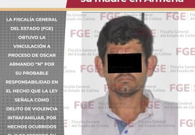 En prisión preventiva imputado por agredir a su madre en Armería