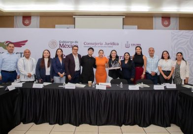 Gobernadora de Colima encabeza presentación del programa Reconecta con la Paz