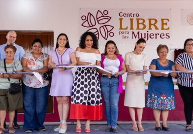 Agradece Indira Vizcaíno respaldo de la Presidenta de México para contar con Centros LIBRE en todos los municipios