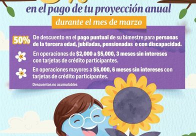 Marzo con grandes descuentos para ti