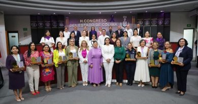 Reconoce Congreso de Colima la trayectoria de diez Mujeres Destacadas