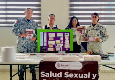 GN se une a campaña de vacunación en Colima