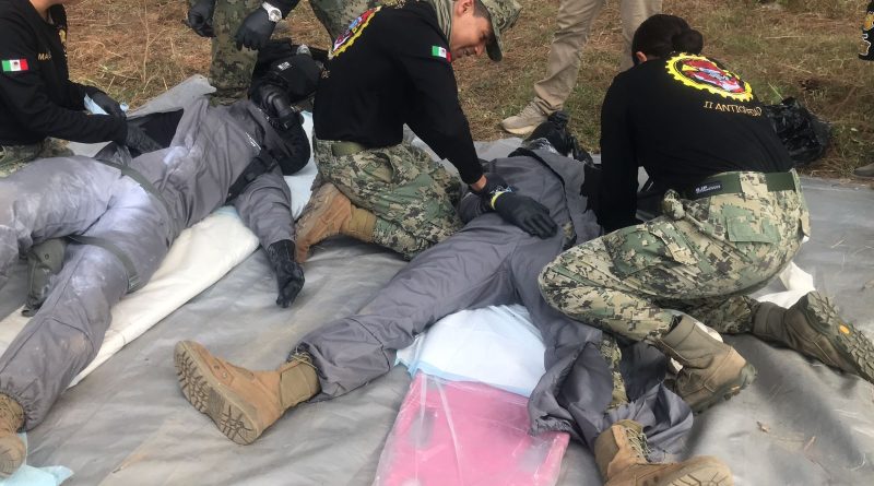 Personal d Armada de México se capacita para brindar seguriad en Copa Mundial de Futbol 2026