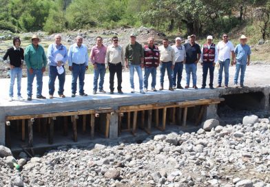 Gobierno del Estado de Colima y Gobierno de México entregan rehabilitación del módulo de riego Peñitas