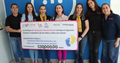 ‎Entrega Tey apoyo para‎ niñas y niños con cáncer