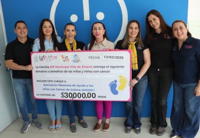 ‎Entrega Tey apoyo para‎ niñas y niños con cáncer