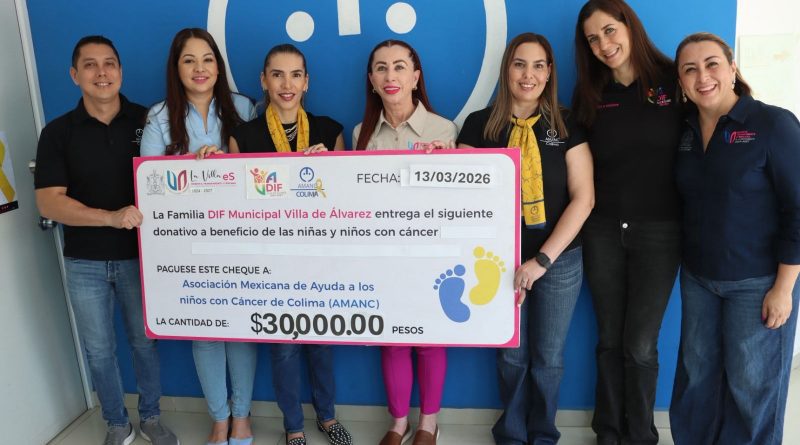 ‎Entrega Tey apoyo para‎ niñas y niños con cáncer