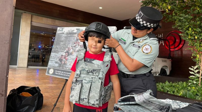 Guardia Nacional fortalece proximidad social con exhibición