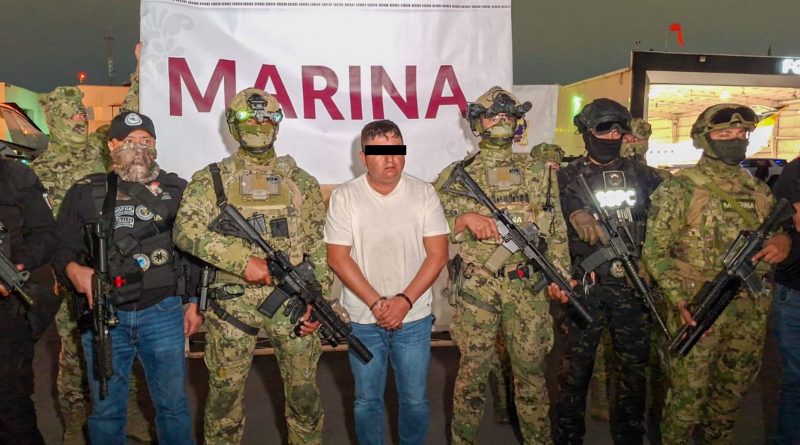 Detiene Marina a «El Jardinero» en Nayarit