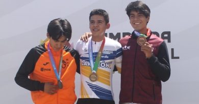 Cuarta medalla para ciclista colimense Diego Anguiano Santana en Olimpiada Nacional 2026