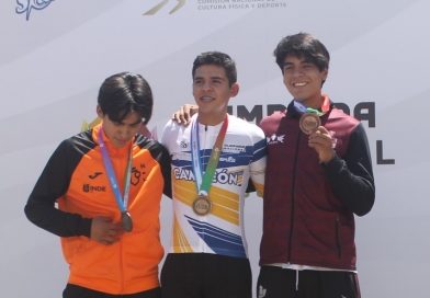Cuarta medalla para ciclista colimense Diego Anguiano Santana en Olimpiada Nacional 2026