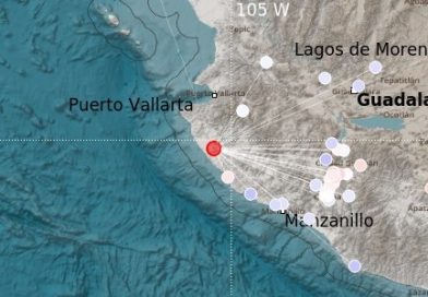 Sismo este jueves sacude costas de Jalisco
