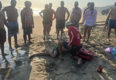 Realizan cuatro rescates guardavidas de UEPC Colima, PC Armería y Manzanillo