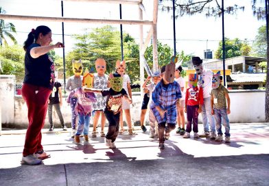 Cultura inicia en Suchitlán Comala actividades del Mes de la Niñéz con taller del rescate de tradiciones