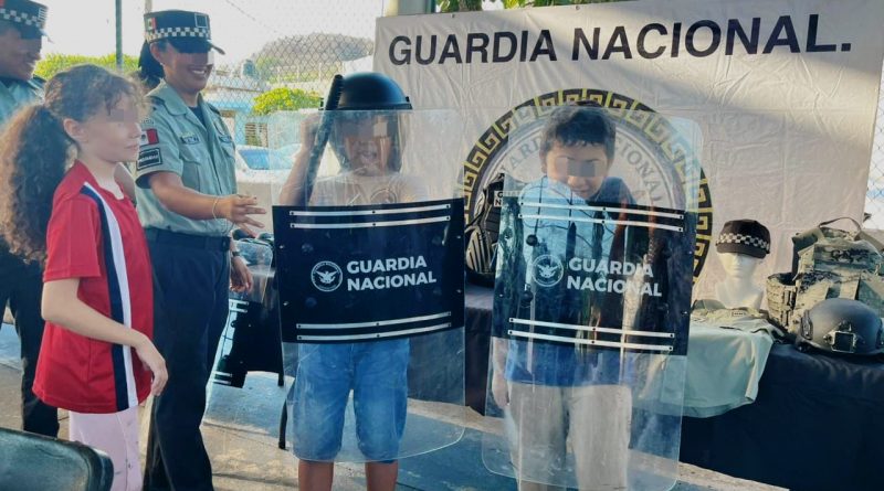 Participa Guardia Nacional en Feria de la Paz y fortalece la proximidad social