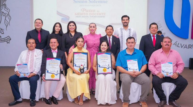 Entrega VdeA presa al Mérito Docente 2026 «Prof. Miguel Virgen Morfín»