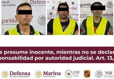 Detienen a 5 generadores de violencia en «Operación Goya»: Mesa de Coordinación Estatal