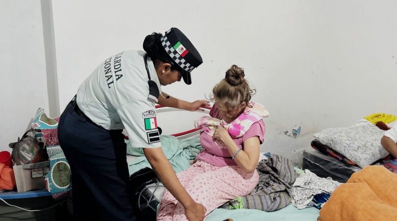 Festeja a mamás GN en ascilo del municipio de Cuauhtémoc