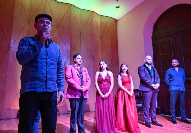 Cultura Colima presentó con éxito el concierto gratuito de ópera en «Lunas de Palacio»