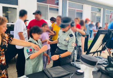 Guardia Nacional conmemora su 7° aniversario con paseo dominical en Colima