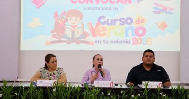 Anuncia Tey programa Curso de Verano en Tu Colonia 2026
