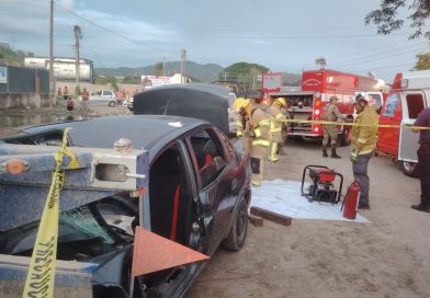 Fatal accidente vehicular en El Colomo
