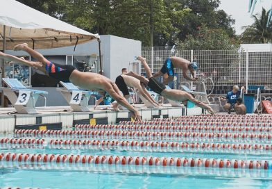 Continúa con normalidad el campeonato estatal de natación en «Unidad Morelos»