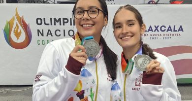 Plata para Colima en gimnasia de trampolín en la Olimpiada Nacional CONADE 2025