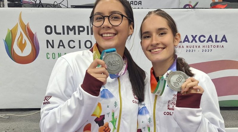 Plata para Colima en gimnasia de trampolín en la Olimpiada Nacional CONADE 2025