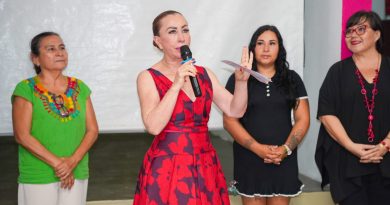 Entrega Tey Gutiérrez la reactivada Casa de Usos Múltiples de la colonia Morelos