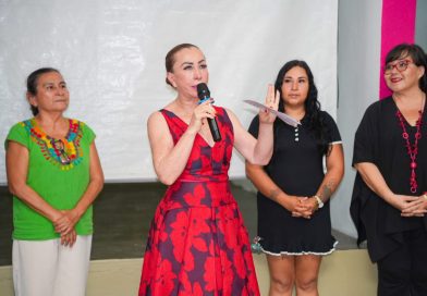 Entrega Tey Gutiérrez la reactivada Casa de Usos Múltiples de la colonia Morelos