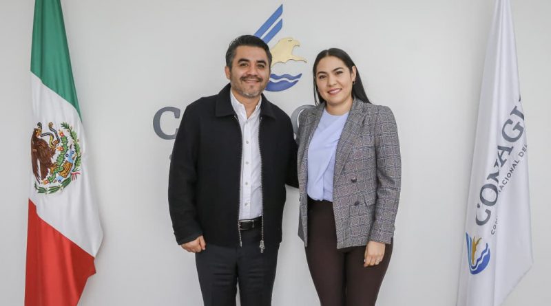 Indira Vizcaíno y titular de Conagua revisan avances de Acueducto Colima y Presa Derivadora de Armería