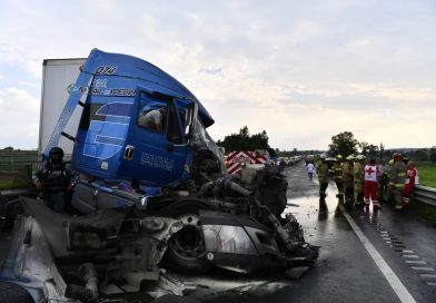 Choque de traileres en la Guadalajara-Tepatitlán