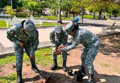 Fortalece GN cuidado ambiental en Colima