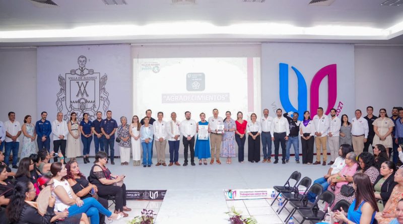 Reconoce Tey a quienes colaboran para poner a VdeA ante el mundo