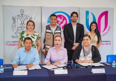 Firma VdeA convenio para otorgar becas en el ICEP y en Casserole