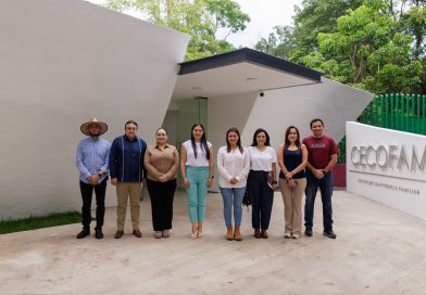 Indira Vizcaíno supervisó construcción del Centro de Convivencia Familiar en el Parque Regional