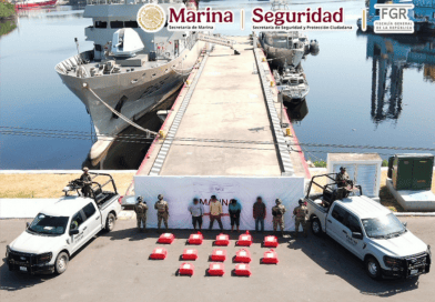 Asegura Marina 1.2 toneladas de cocaína frente a costas de Chiapas
