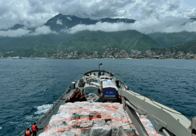 Arriban a Venezuela buques de la Armada de México con ayuda humanitaria