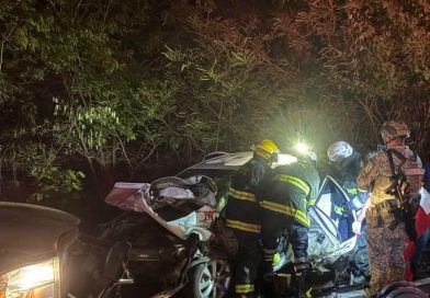 Accidente en vía alterna «La Salada» deja varios heridos
