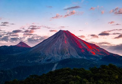 Volcán de Fuego se mantuvo en calma y con baja actividad: UEPC