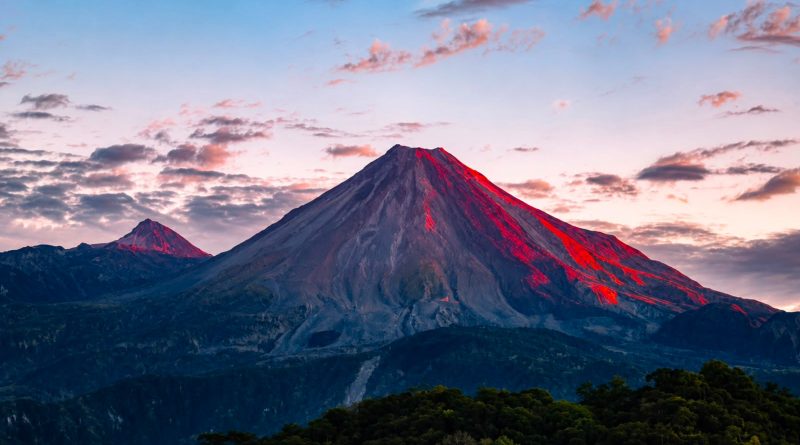 Volcán de Fuego se mantuvo en calma y con baja actividad: UEPC
