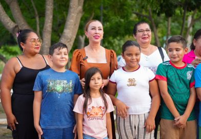 Encabeza Tey Marcha Exploratoria en colonia Puerta del Centenario
