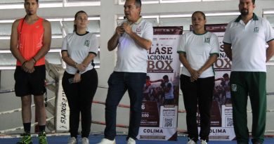 Un centenar de personas tomaron la clase gratuita de box en Colima: INCODE